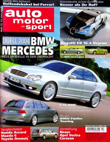 Deckblatt Auto Motor und Sport (13/2003)